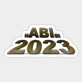 ABI 2023 habibi Graduation Sticker